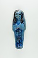 Worker Shabti of Nauny, Faience