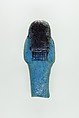 Worker Shabti of Nauny, Faience
