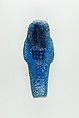 Worker Shabti of Nauny, Faience