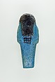 Worker Shabti of Nauny, Faience
