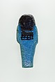 Worker Shabti of Nauny, Faience