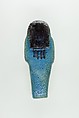 Worker Shabti of Nauny, Faience