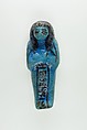 Worker Shabti of Nauny, Faience