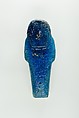 Worker Shabti of Nauny, Faience