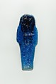 Worker Shabti of Nauny, Faience
