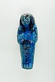 Worker Shabti of Nauny, Faience