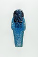 Worker Shabti of Nauny, Faience