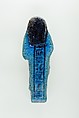 Overseer Shabti of Nauny, Faience