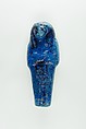 Worker Shabti of Nauny, Faience