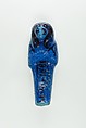 Worker Shabti of Nauny, Faience
