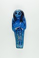 Worker Shabti of Nauny, Faience