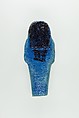 Worker Shabti of Nauny, Faience
