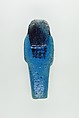 Worker Shabti of Nauny, Faience