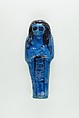 Worker Shabti of Nauny, Faience