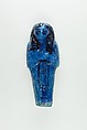 Worker Shabti of Nauny, Faience