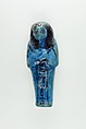 Worker Shabti of Nauny, Faience