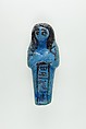 Worker Shabti of Nauny, Faience