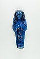 Worker Shabti of Nauny, Faience