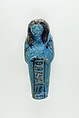 Worker Shabti of Nauny, Faience