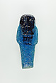Worker Shabti of Nauny, Faience
