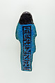 Overseer Shabti of Nauny, Faience
