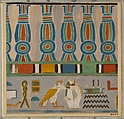 Kheker Friese, Tomb of Tjay, Charles K. Wilkinson, Tempera on Paper
