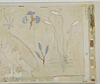 Man Confronting a Hyena, Tomb of Amenemhab, Nina de Garis Davies (1881–1965), Tempera on paper