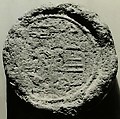 Funerary Cone of  the Chief Bowman Amenemopet, Pottery