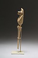 Hairpin Decorated with a Hippopotamus, Ivory
