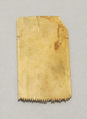 Comb fragment, Ivory