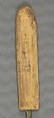 Model Chisel from the Foundation Deposit for Hatshepsut's Tomb, Bronze or copper alloy, wood