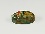 Scarab, Steatite (glazed)