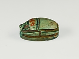 Scarab, Steatite (glazed)