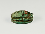 Scarab, Steatite (glazed)