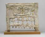 Votive Bed, Pottery, paint