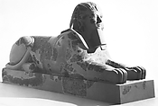 Sphinx of Hatshepsut, Granite, paint