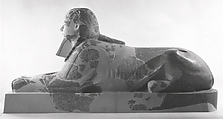 Sphinx of Hatshepsut, Granite, paint