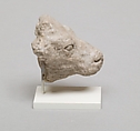Calf's head, Clay (unfired)