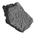 Sealing fragment, Clay (unfired)