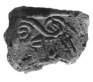 Sealing fragment, Clay (unfired)