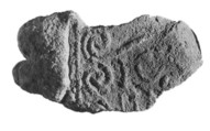 Sealing fragment, Clay (unfired)