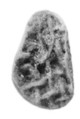 Sealing fragment, Clay (unfired)
