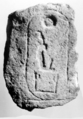 Inscribed Stone from Hatshepsut's Valley Temple, Quartzite, ink