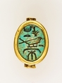 Scarab of Queen Ahmose, Faience