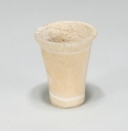Miniature Ointment jar, Travertine (Egyptian alabaster)