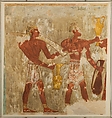 Aegean Islanders in the Tomb of Rekhmire, Nina de Garis Davies, Tempera on paper