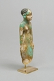 Fertility figurine, Faience, blue-green glaze