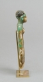 Fertility figurine, Faience, blue-green glaze