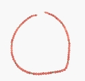 Hepy, String of beads, Gold, carnelian