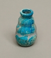 Jar, Blue faience